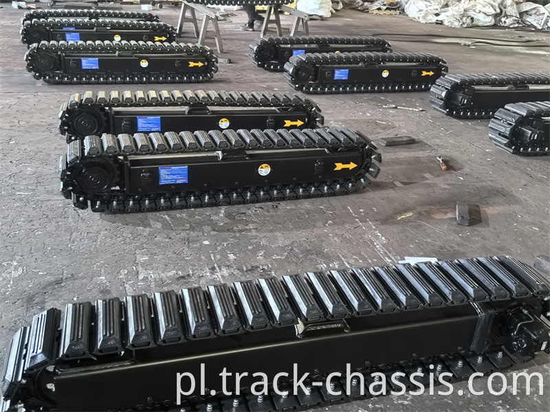 Podwozie z gumowymi gąsienicami Rubber Track Chassis